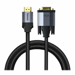 کابل تبدیل VGA به HDMI باسئوس مدل CAKSX_J0G طول 1 متر