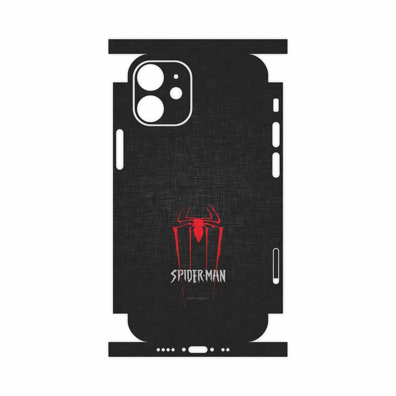 برچسب پوششی ماهوت مدل Spider-Man-FullSkin مناسب برای گوشی موبایل اپل iPhone 12 mini