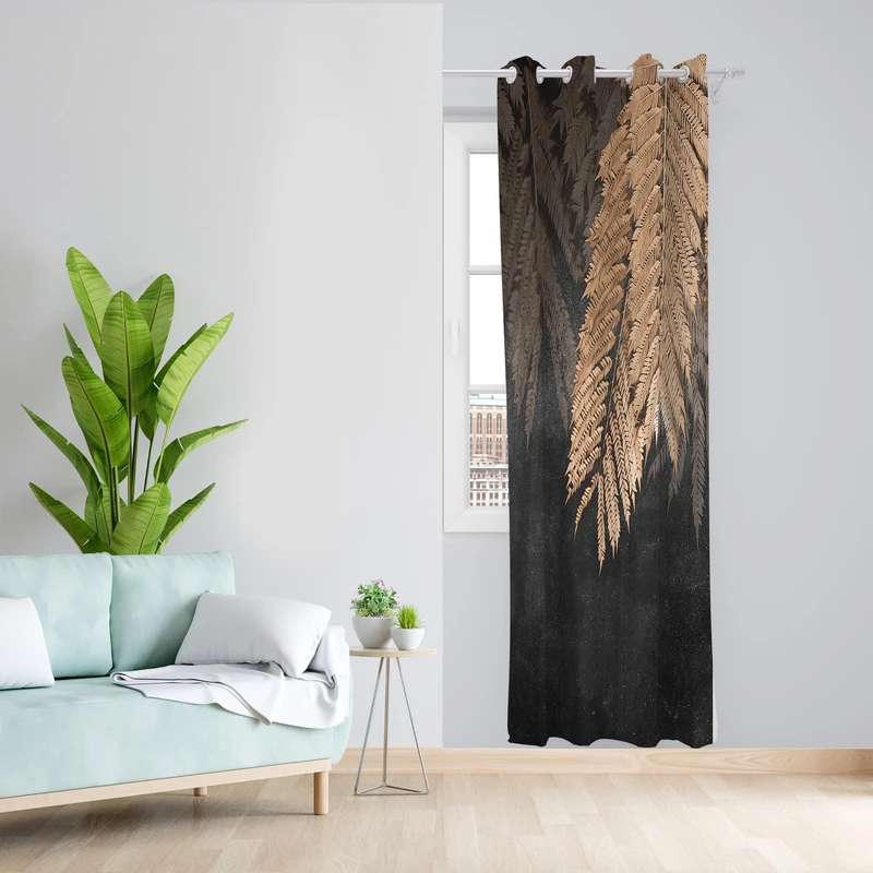 پرده مدل مخمل پانچی کد 1326 سایز 140x200 سانتی متر