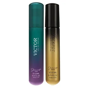 عطر جیبی مردانه ژک ساف مدل Victor حجم 22 میلی لیتر به همراه عطر جیبی مردانه مدل Jackpot حجم 20 میلی لیتر