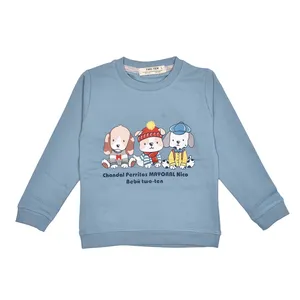 سویشرت پسرانه توتن طرح سگ کد 140 رنگ آبی