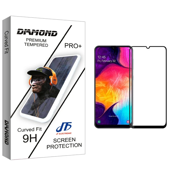 محافظ صفحه نمایش جی اف مدل Diamond glass مناسب برای گوشی موبایل سامسونگ Galaxy A20e