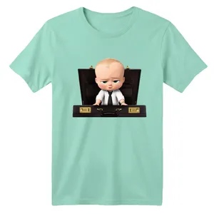 تی شرت آستین کوتاه بچگانه مدل بچه رئیس