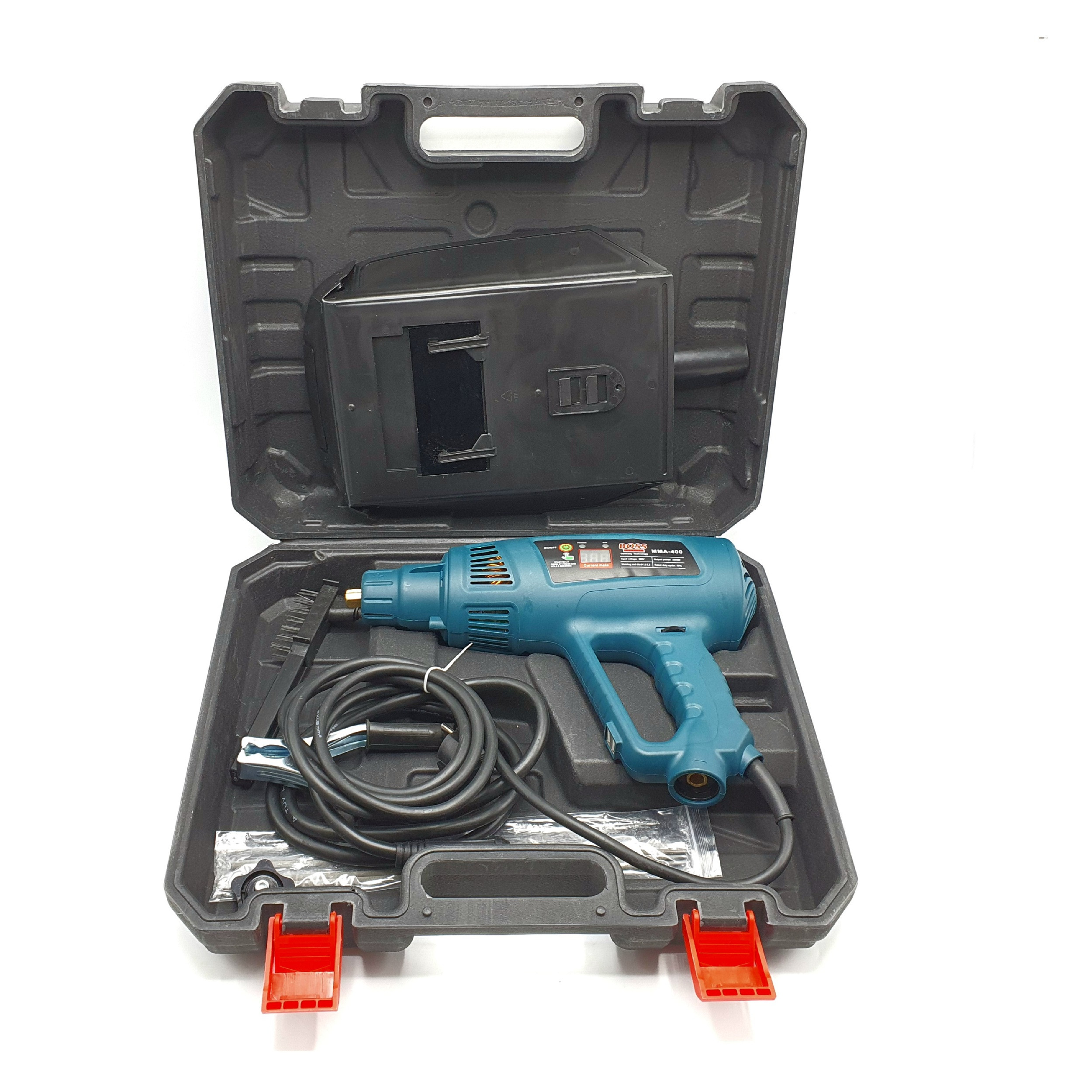 دستگاه جوش 400 آمپر باس مدل LIFE_STYLE_MMA400 مجموعه 6 عددی