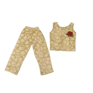 ست تاپ و شلوار دخترانه مدل 8299