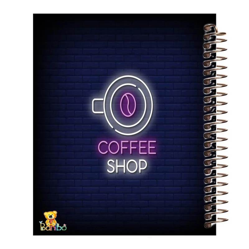 دفتر نقاشی 100 برگ سیمی بانیبو مدل coffee کد 4529