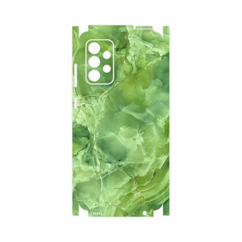 برچسب پوششی ماهوت مدل Green-Crystal-Marble-FullSkin مناسب برای گوشی موبایل سامسونگ Galaxy A72