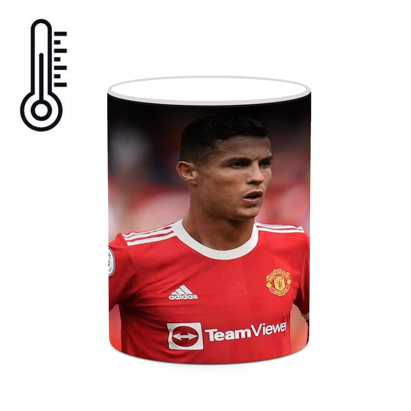ماگ حرارتی کاکتی طرح Ronaldo رونالدو مدل mgh43080