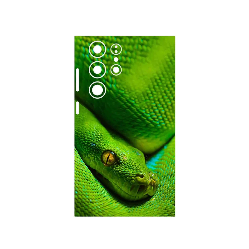 برچسب پوششی ماهوت مدل Snake مناسب برای گوشی موبایل سامسونگ Galaxy S23 Ultra