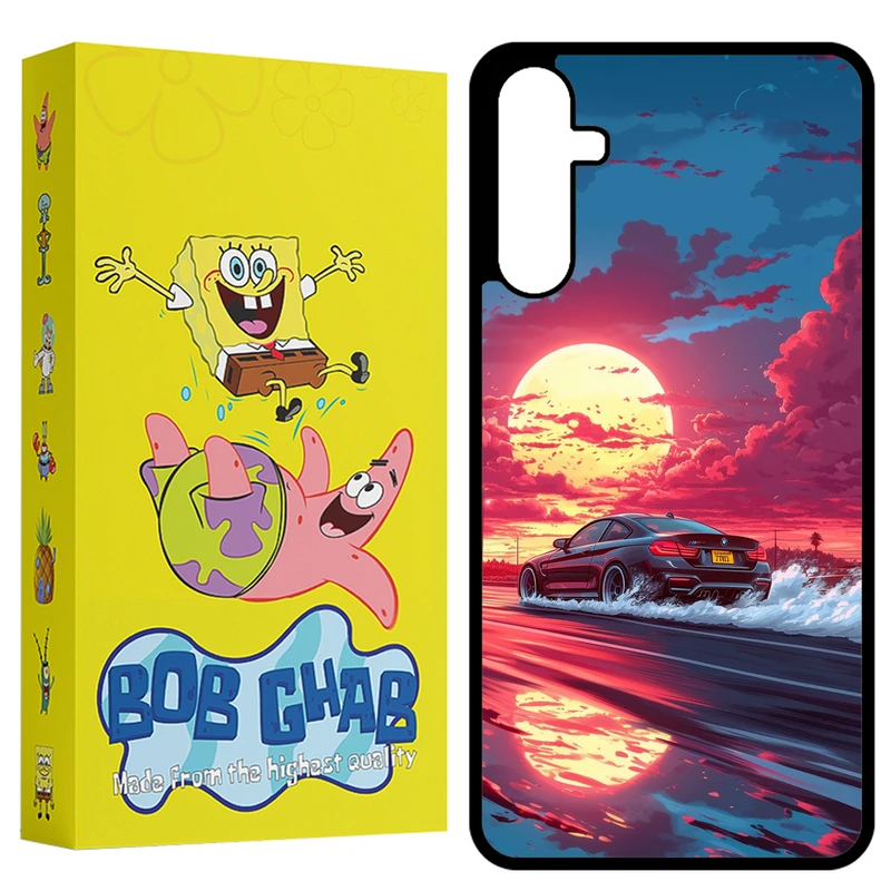 کاور باب قاب طرح ماشین مدل BCPA24 مناسب برای گوشی موبایل سامسونگ Galaxy A24 4G