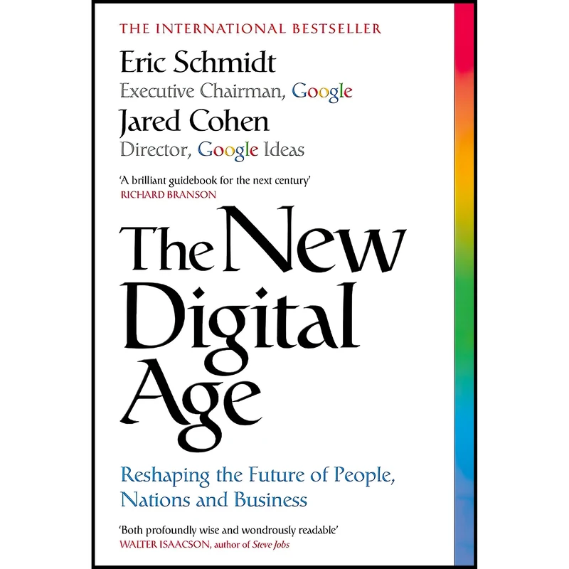 کتاب The New Digital Age اثر Eric Schmidt and Jared Cohen انتشارات HODDER STOUGHTON