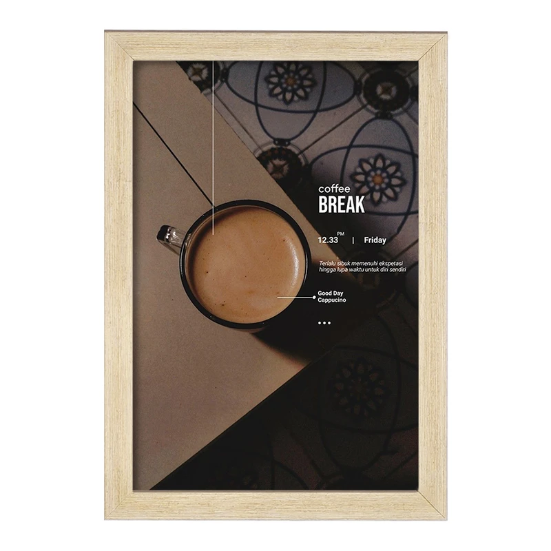 تابلو خندالو مدل قهوه کد F1112