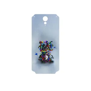 MAHOOT Collage of surreal Portrait of Women 4 Cover Sticker for HTC Desire 620