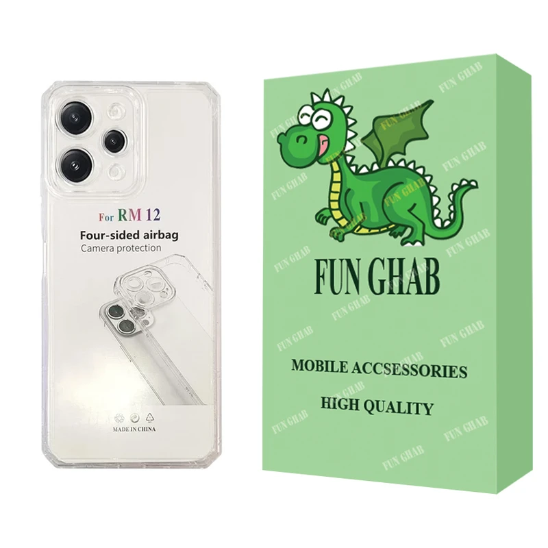 کاور فان قاب مدل ژله ای مناسب برای گوشی موبایل شیائومی Redmi 12