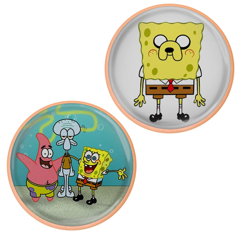 تراش مدل مخزن دار طرح باب اسفنجی و پاتریک کد 0737-S1105 بسته دو عددی