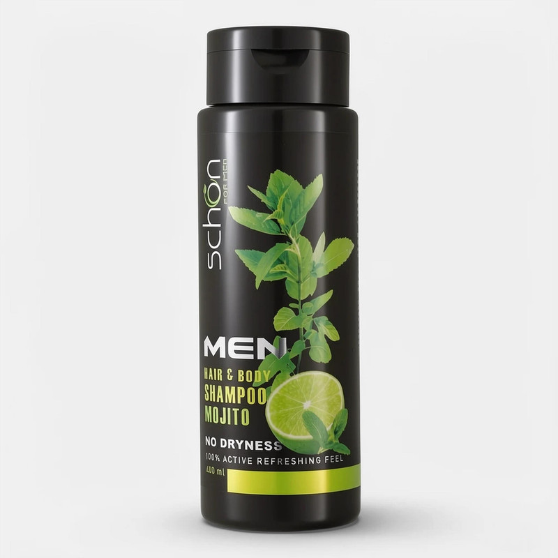 شامپو سر و بدن شون مدل Mojito حجم 400 میلی لیتر