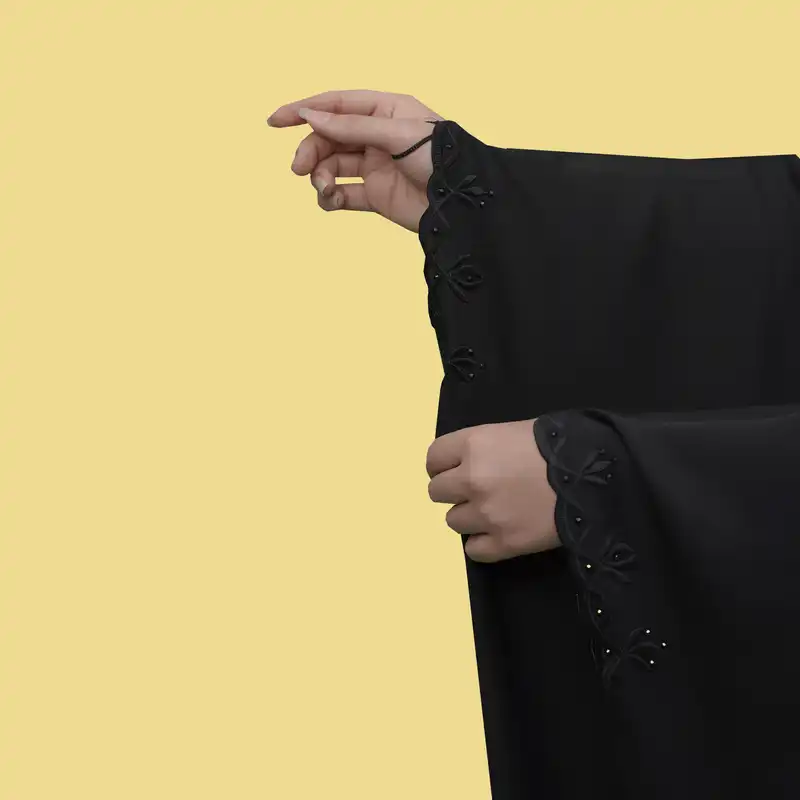 چادر عبایی مدل پریا مچ