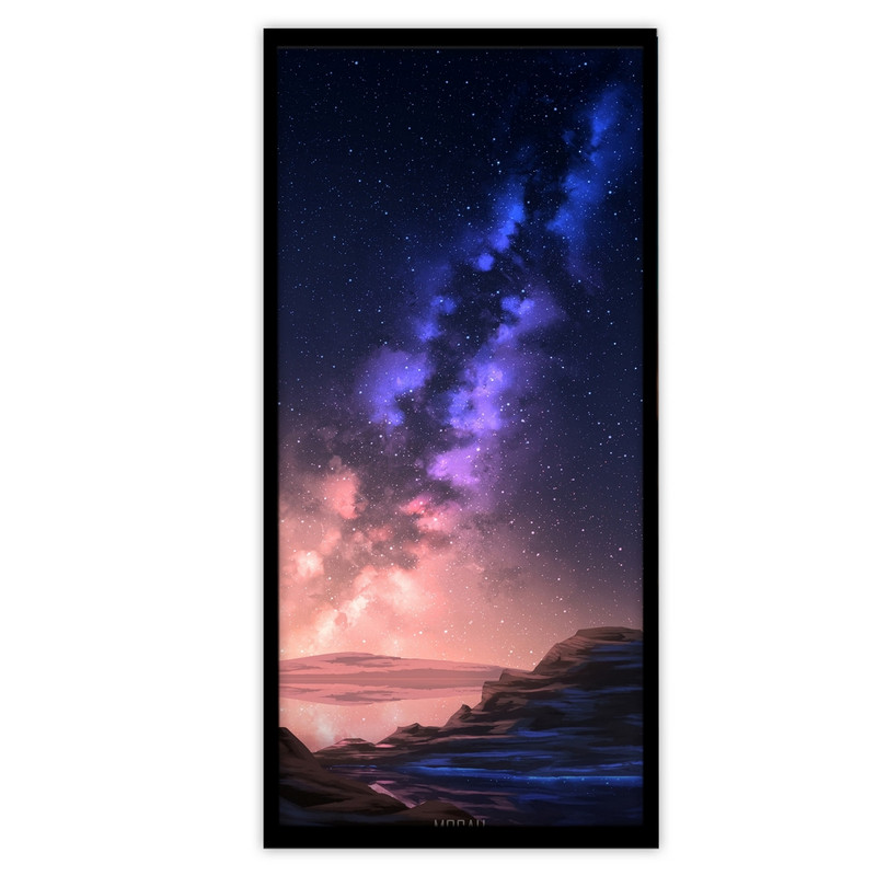 تابلو بکلیت طرح آسمان شب پر ستاره مدل B-S3773