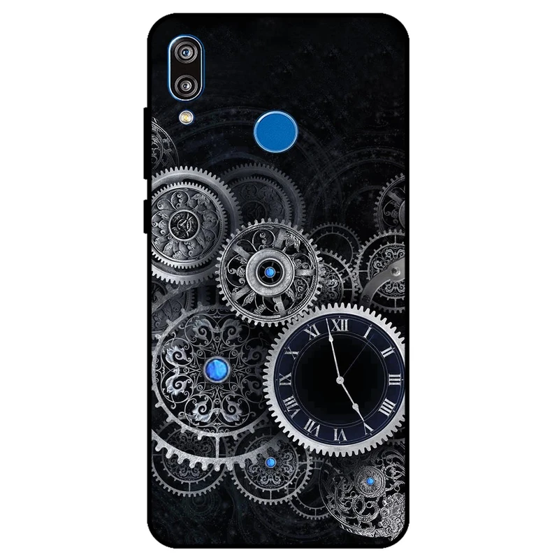 کاور مگافون طرح ساعت مدل 8161 مناسب برای گوشی موبایل هوآوی Y7 Prime 2019 / Y7 2019