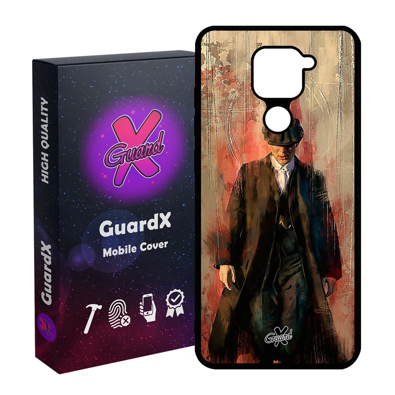 کاور گارد ایکس طرح Peaky Blinders مدل Glass10122 مناسب برای گوشی موبایل شیائومی Redmi Note 9