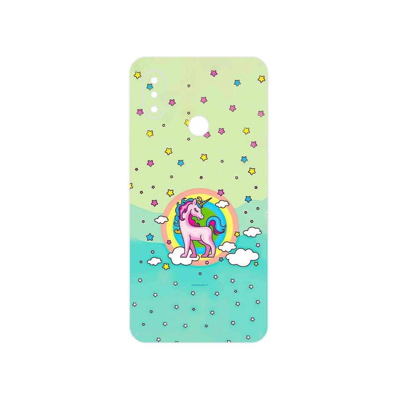 برچسب پوششی ماهوت مدل Rainbow unicorn adventure مناسب برای گوشی موبایل شیائومی Mi 8