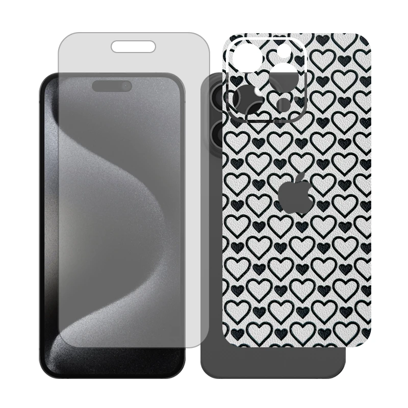 محافظ صفحه نمایش مات گلس مدل Together مناسب برای گوشی موبایل اپل iPhone 16 Pro Max به همراه برچسب پوششی پشت گوشی