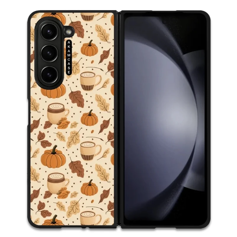 کاور آکام مدل AMC-WSGZFOLD5-PUMPKIN-24 مناسب برای گوشی موبایل سامسونگ Galaxy Z Fold 5