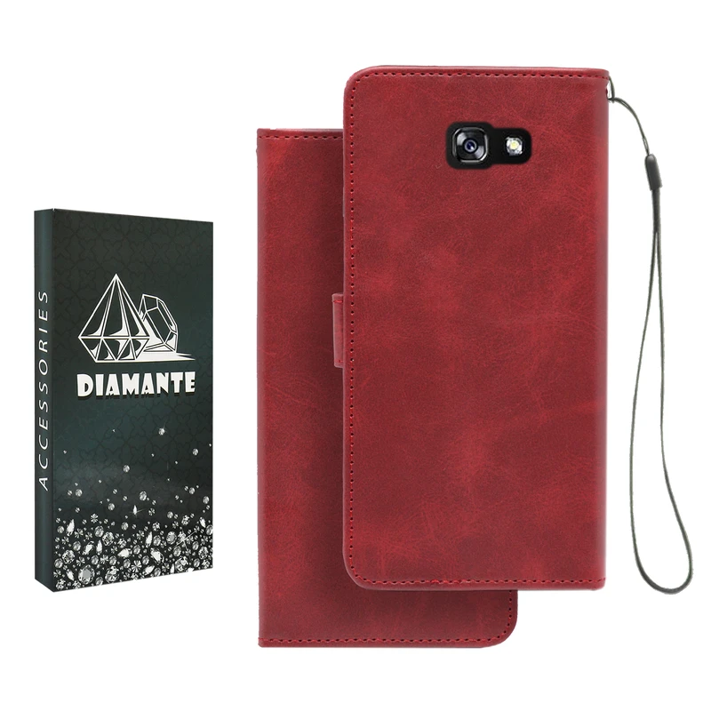  کیف کلاسوری دیامانته مدل Mortand Bk مناسب برای گوشی موبایل سامسونگ Galaxy J5 Prime 