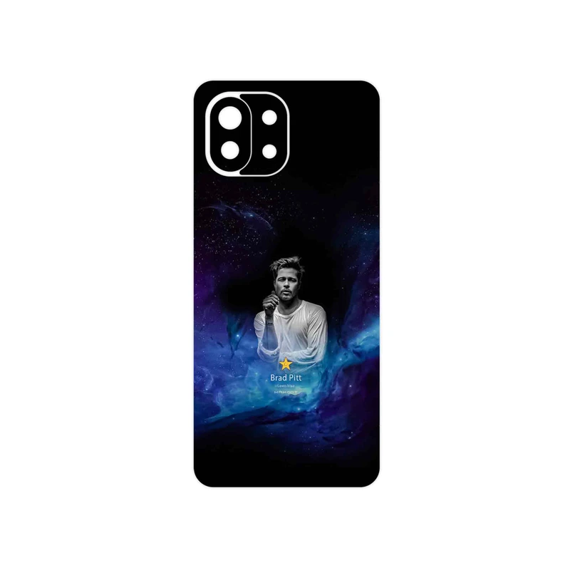 برچسب پوششی ماهوت مدل Brad Pitt مناسب برای گوشی موبایل شیائومی 11 Lite 5G NE
