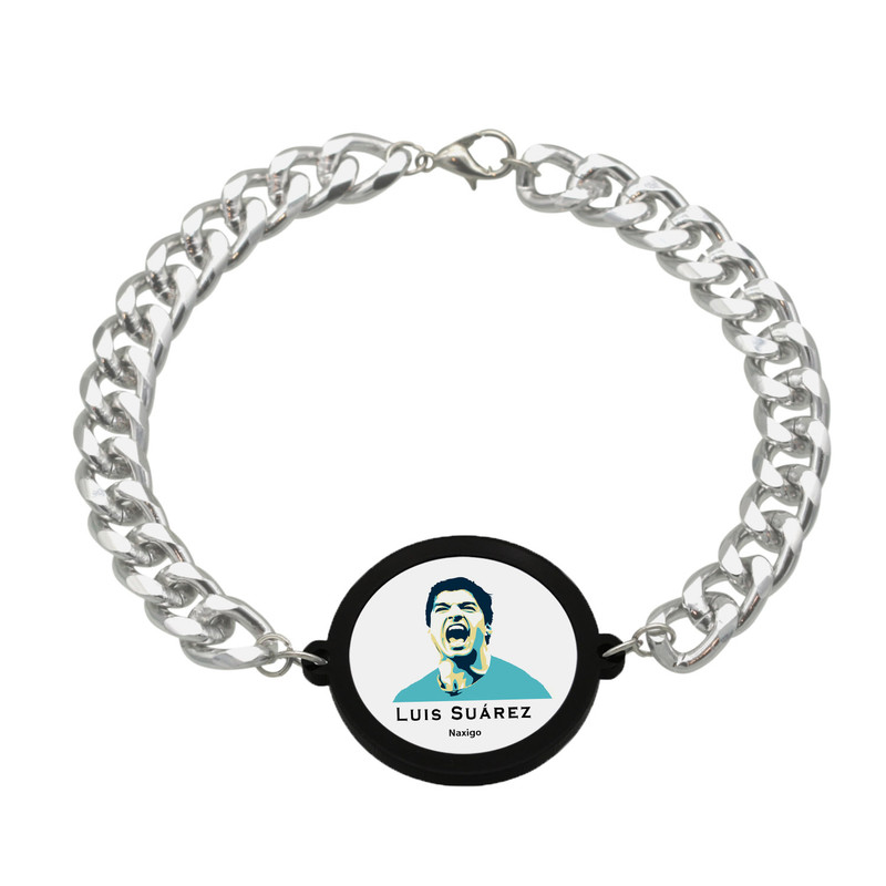 دستبند ناکسیگو مدل لوییس سوارز کد BZ7822 دستبند ناکسیگو مدل لوییس سوارز کد BZ7822