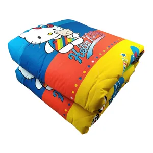لحاف مدل کیتی یک نفره سایز 210*150 سانتی متر