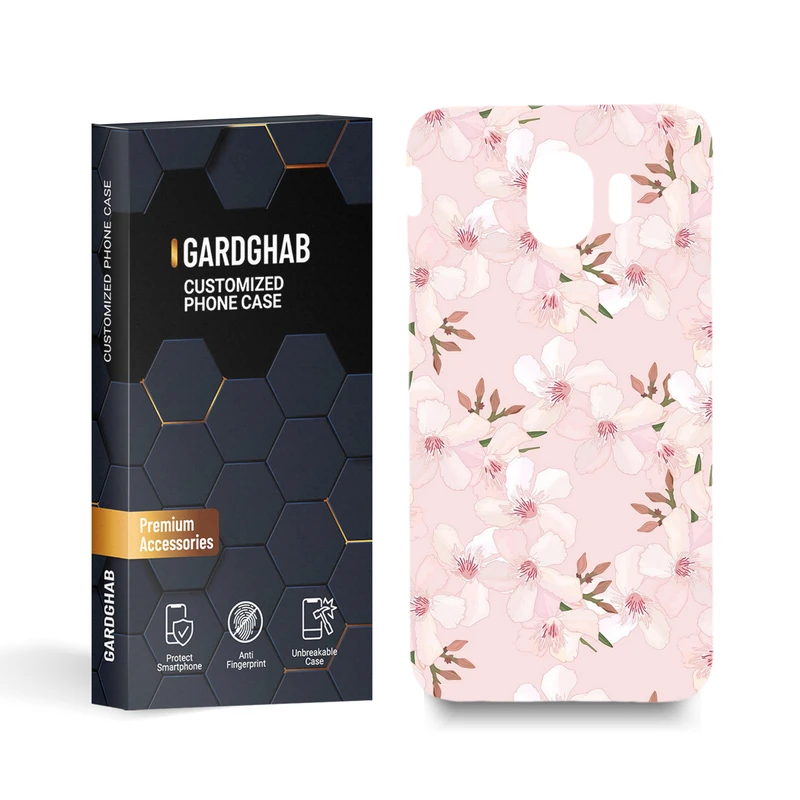  کاور گارد قاب مدل گل مناسب برای گوشی موبایل سامسونگ Galaxy j4