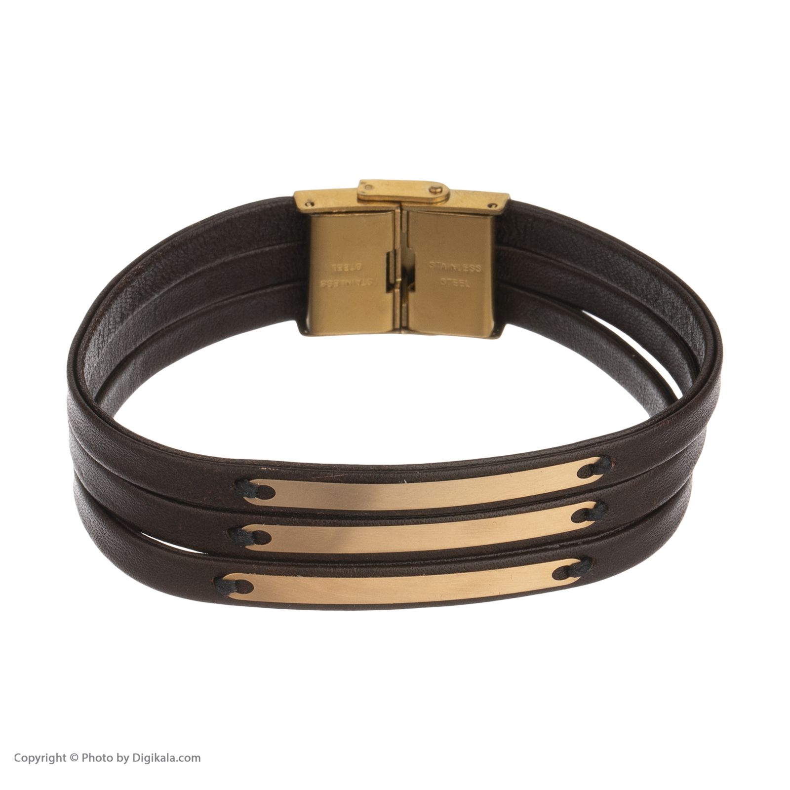 دستبند طلا 18 عیار مردانه مایا ماهک مدل MB0979 -  - 2