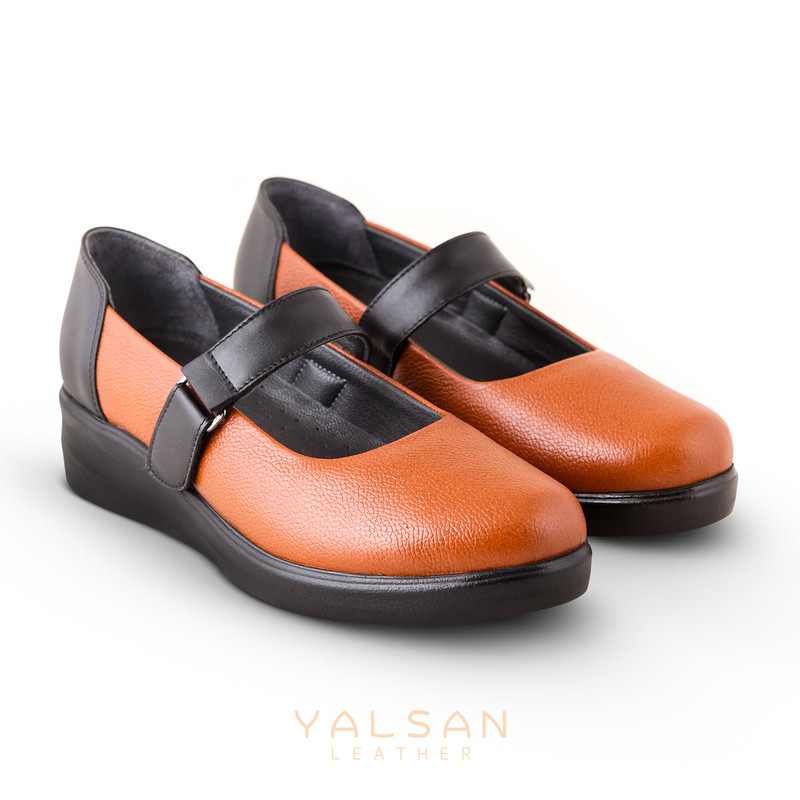 کفش روزمره زنانه چرم یلسان کد 665-MC-as