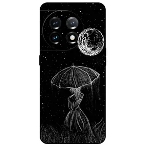 Megafone Girl and Moon 1369 Cover For OnePlus 11 5G