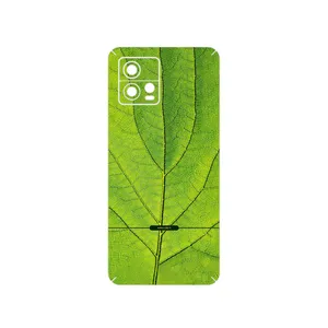 MAHOOT Leaf_Texture Cover Sticker for Motorola Moto G72