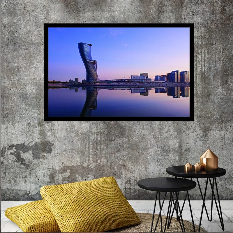 تابلو بکلیت طرح منظره شهر و برج مدل B-S2795