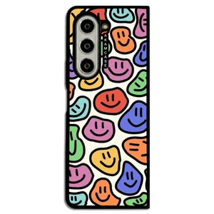 AKAM AMCWSGZFOLD5-HAPPY FACE2 Cover For Samsung Galaxy Z Fold 5