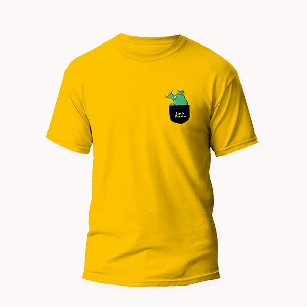 تی شرت آستین کوتاه مردانه مدل جیب فانتزی mo025