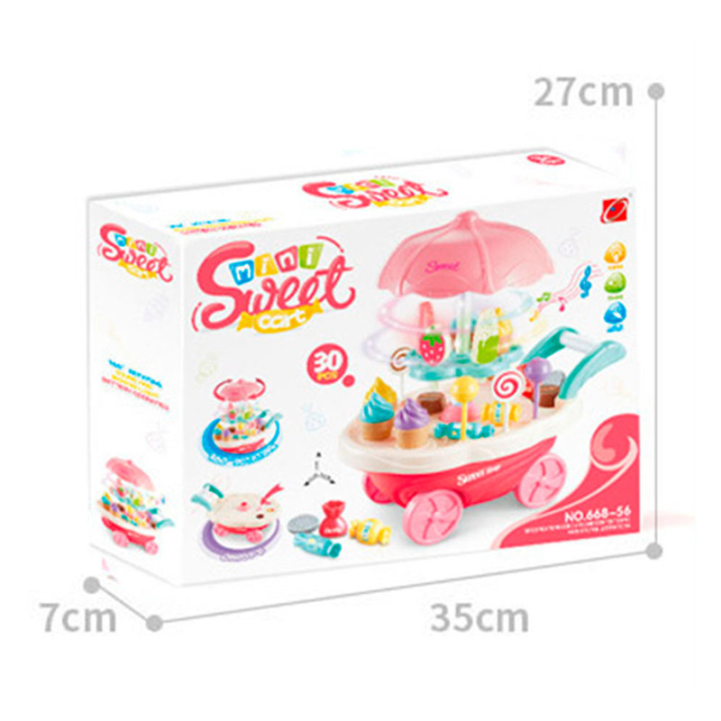 اسباب بازی مدل چرخ بستنی فروشی مدل Sweet Cart