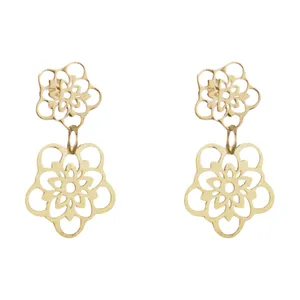 گوشواره طلا 18 عیار زنانه مایا ماهک مدل ME0933