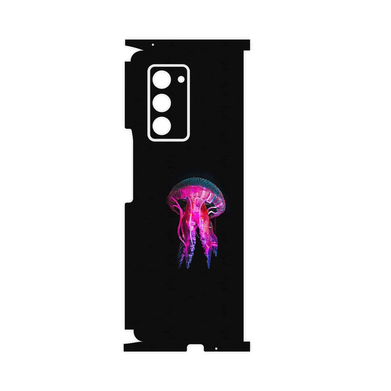 برچسب پوششی ماهوت مدل jellyfish-FullSkin مناسب برای گوشی موبایل سامسونگ Galaxy Z FOLD 2