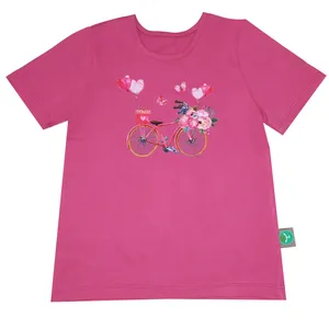 تی شرت آستین کوتاه دخترانه پیتایا مدل ybike