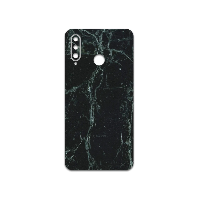 برچسب پوششی ماهوت مدل Graphite-Green-Marble مناسب برای گوشی موبایل هوآوی P30 Lite