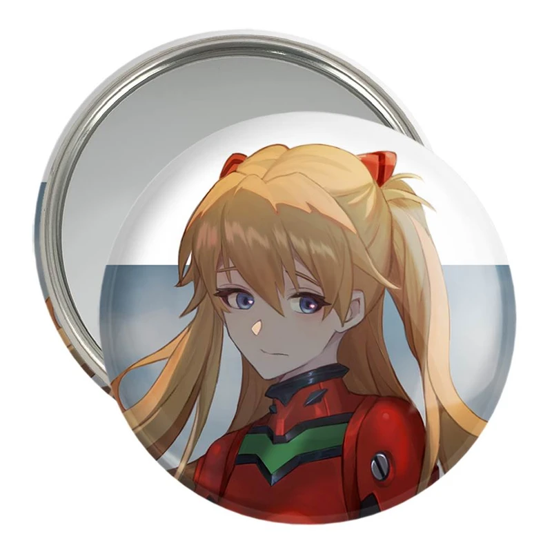 آینه جیبی خندالو مدل آسوکا چان انیمه اونگلیون  کد 13825