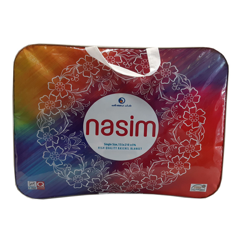 پتو نرمینه بافت مدل نسیم کد 110 سایز 155x215 سانتی متر