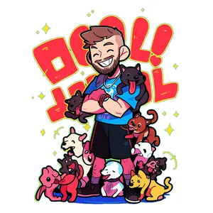 استیکر پارچه و لباس پاد آفرین مدل کارتونی کد S1866