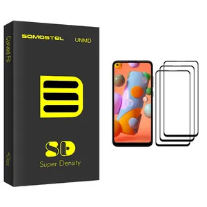 Somastel SD Glass Screen Protector For Samsung Galaxy A11 Pack Of 3