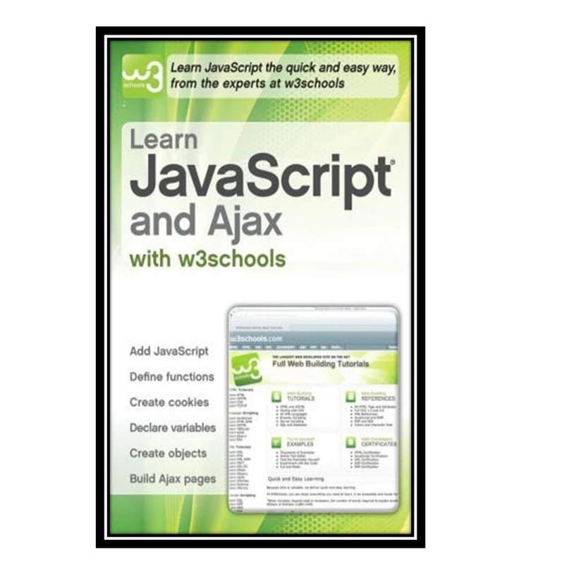 کتاب Learn JavaScript and Ajax with w3Schools اثر W3Schools انتشارات مؤلفین طلایی