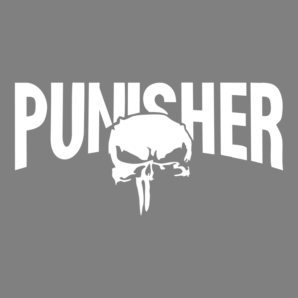 برچسب بدنه خودرو ماتریسیو طرح Punisher کد M201